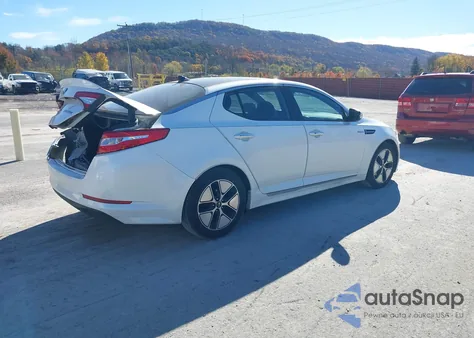 2013 Kia Optima Hybrid Ex из США, поврежденный, VIN KNAGM4AD9D5051577